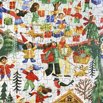 bopster Puzzle illustré de Noël 1000 pcs 8