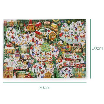 bopster Puzzle illustré de Noël 1000 pcs 9