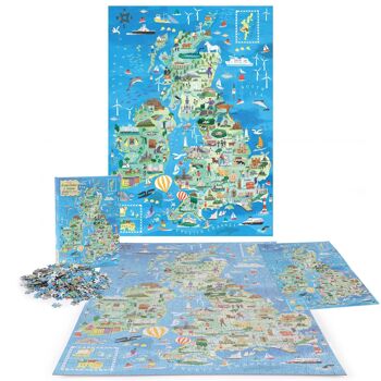 bopster Puzzle Grande-Bretagne & Irlande 1000 pcs 9