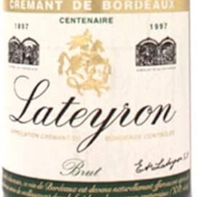 Crémant Lateyron 🥂- Crémant de Burdeos brut