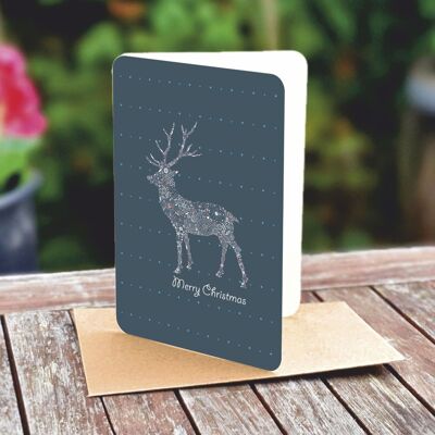 Natural paper double card 5125