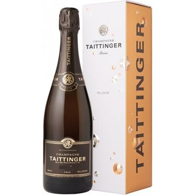 CHAMPAGNER TAITTINGER - JAHRGANG - IM KOFFER