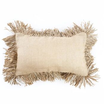 Housse de Coussin Jute Bonita - Naturel - 30x50 1