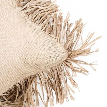 Housse de Coussin Jute Bonita - Naturel - 30x50 3