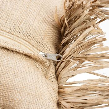 Housse de Coussin Jute Bonita - Naturel - 30x50 4