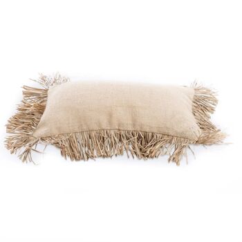 Housse de Coussin Jute Bonita - Naturel - 30x50 5