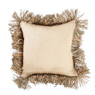 Housse de Coussin Jute Bonita - Naturel - 40x40