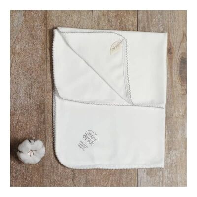 Organic cotton interlock swaddle