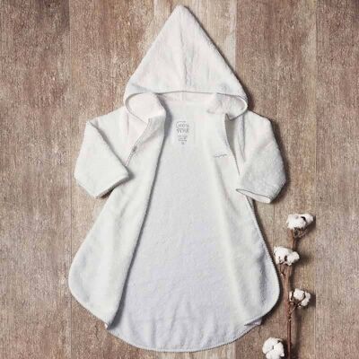 Organic cotton baby bathrobe