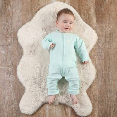 Footless organic cotton pajamas