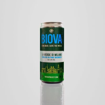 Biova Pain Bière Milano Verde 33 cl canette