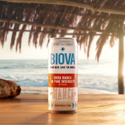 Biova Bread Beer White 33 cl can