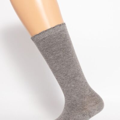 Gray Shaved Baby Sock