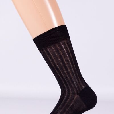 Short Ribbed Sock Color : Blue