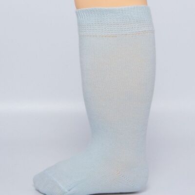 Sky Blue Shaved Newborn Stocking