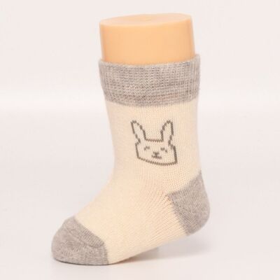 Unisex Baby Sock With Bunny