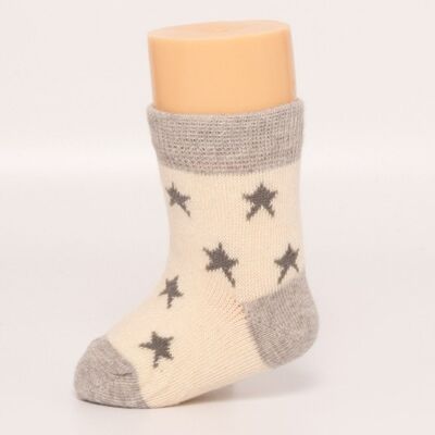 Unisex Baby Sock With Stars