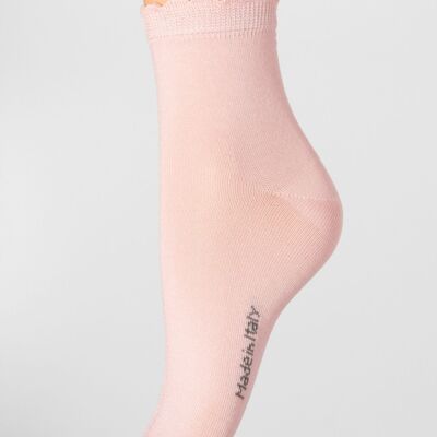 Chaussette Rose Bébé Rasée