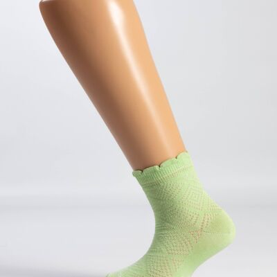 Chaussettes Bébé Perforées Fond Avocat