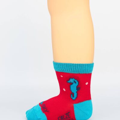 Seahorse Baby Socks