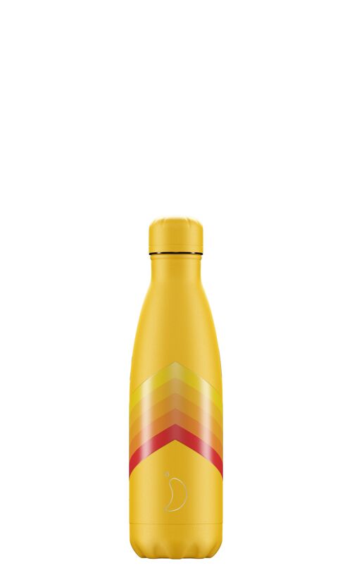 Trinkflasche 500ml Retro Zigzag