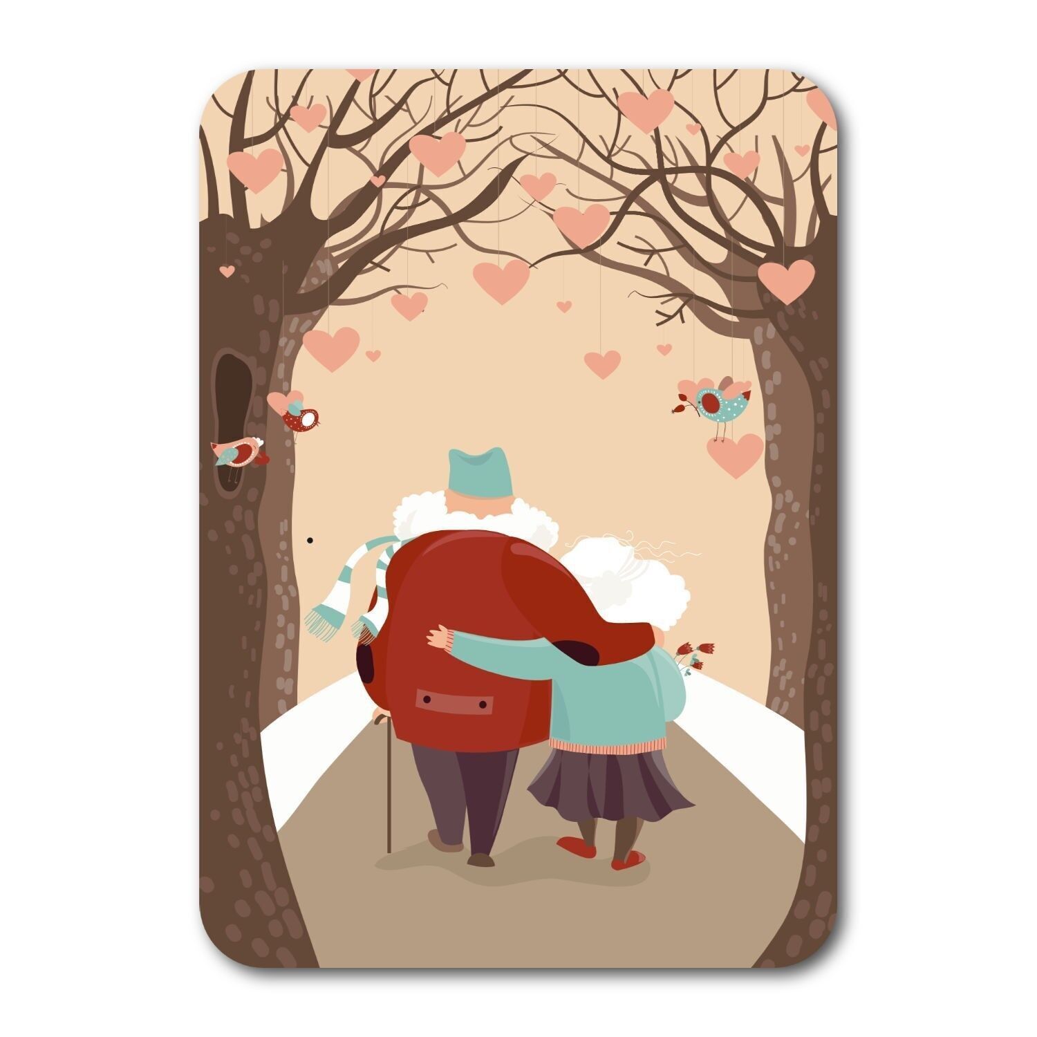 Cartolina carta naturale 7287