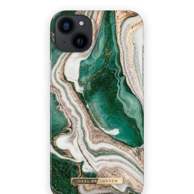 Fashion Case iPhone 14PL Golden Jade Marmor
