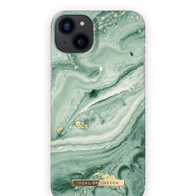 Fashion Case iPhone 14PL Mint Swirl Marmo
