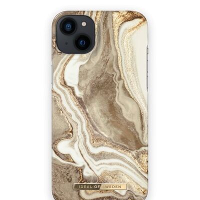 Fashion Case iPhone 14PL Golden Sand Marble