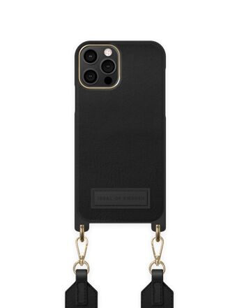 Coque Collier Athena iPhone 12/12P Noir