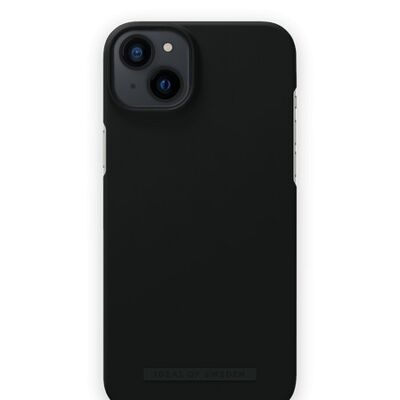 Seamless Case MagSafe iPhone 14PL Kohleschwarz