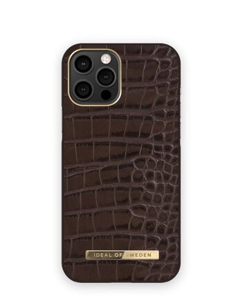 Atelier Coque iPhone 12PM/13PM Dp Noyer Croco