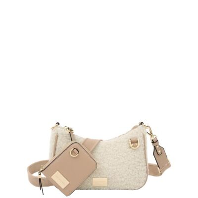 Nora Crossbag Faux Shearling