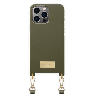 Custodia per collana Athena iPhone 13P Kaki