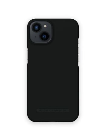 Coque transparente MagSafe iPhone 13/14 Charbon Noir