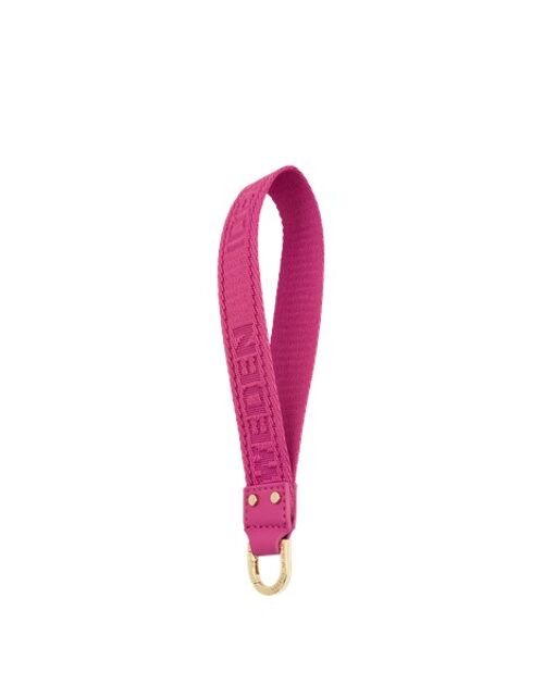 Phone Wristlet Webbing Strap Magenta