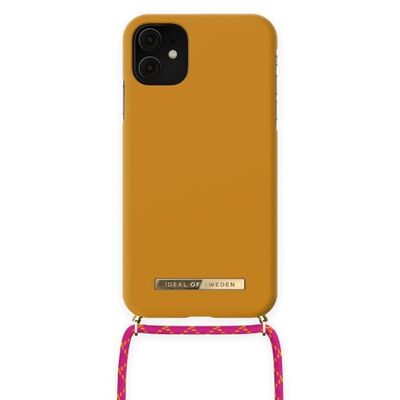 Ordinary Necklace Case iPhone 11/XR Ocher Yellow