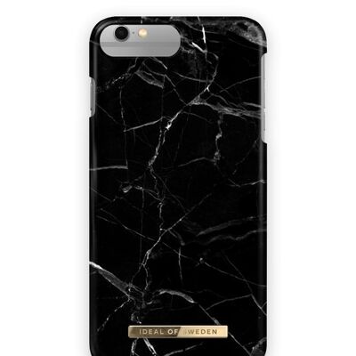 Fashion Case iPhone 8/7/6/6S Plus Schwarzer Marmor