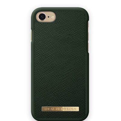 Saffiano Case iPhone 8/7/6/6S/SE Green