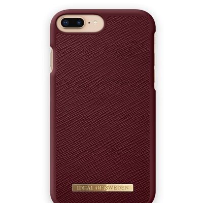 Custodia Saffiano iPhone 8/7/6/6S Plus Bordeaux