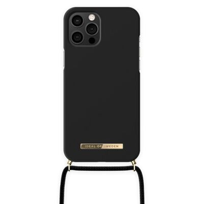 Étui pour téléphone ordinaire iPhone 12 PRO MAX Jet Blk