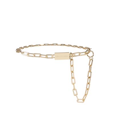 Roxy Chain Belt Gold