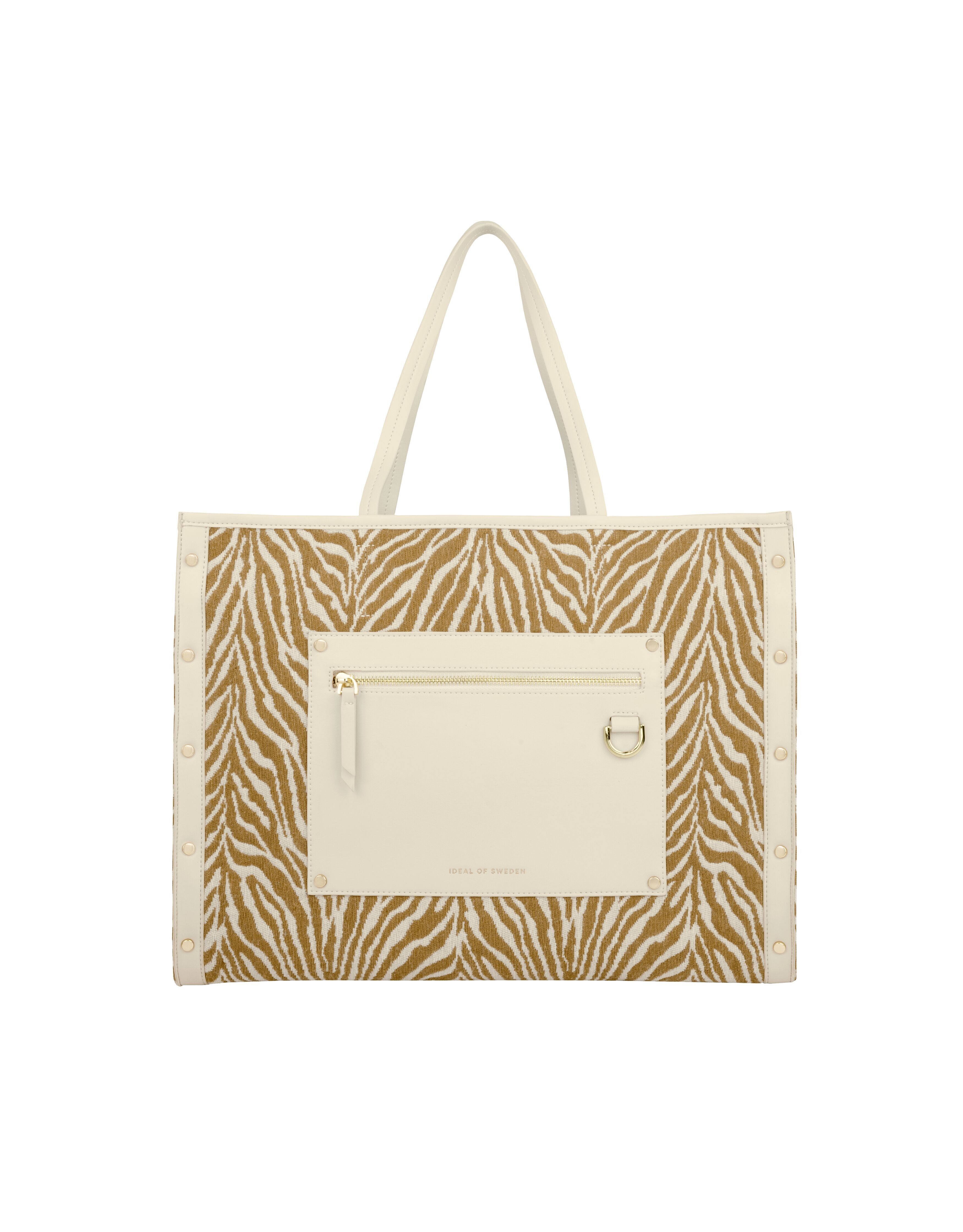 Icone Tote Bag Zebra Jacquard
