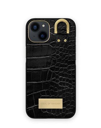 Atelier Coque iPhone 13/14 Noir Croco