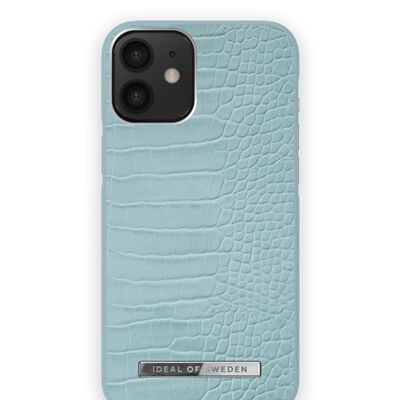 Atelier Case iPhone 12 MINI Soft Blue Croco