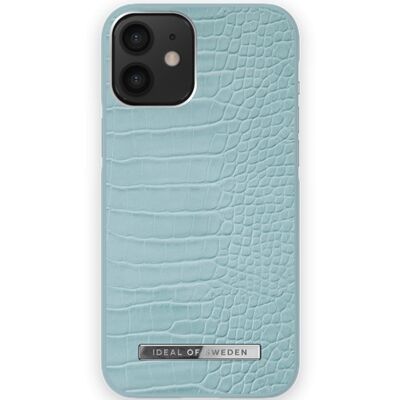 Atelier Case iPhone 12 MINI Soft Blue Croco
