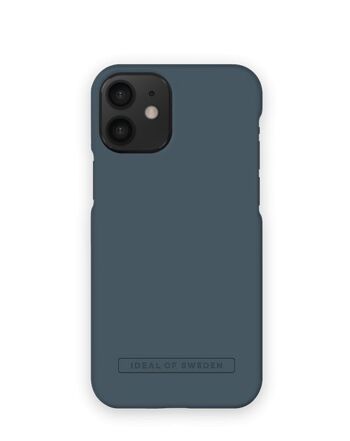 Coque transparente iPhone 12 MINI Bleu nuit
