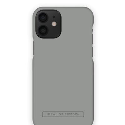 Custodia senza cuciture per iPhone 12 MINI grigio cenere