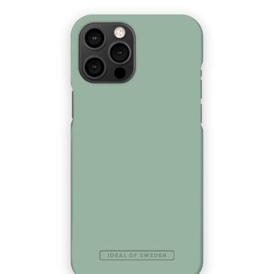 Coque transparente iPhone 12 PRO MAX vert sauge