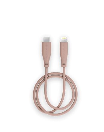 Câble de charge 1m USB C-lightning Blush Pink